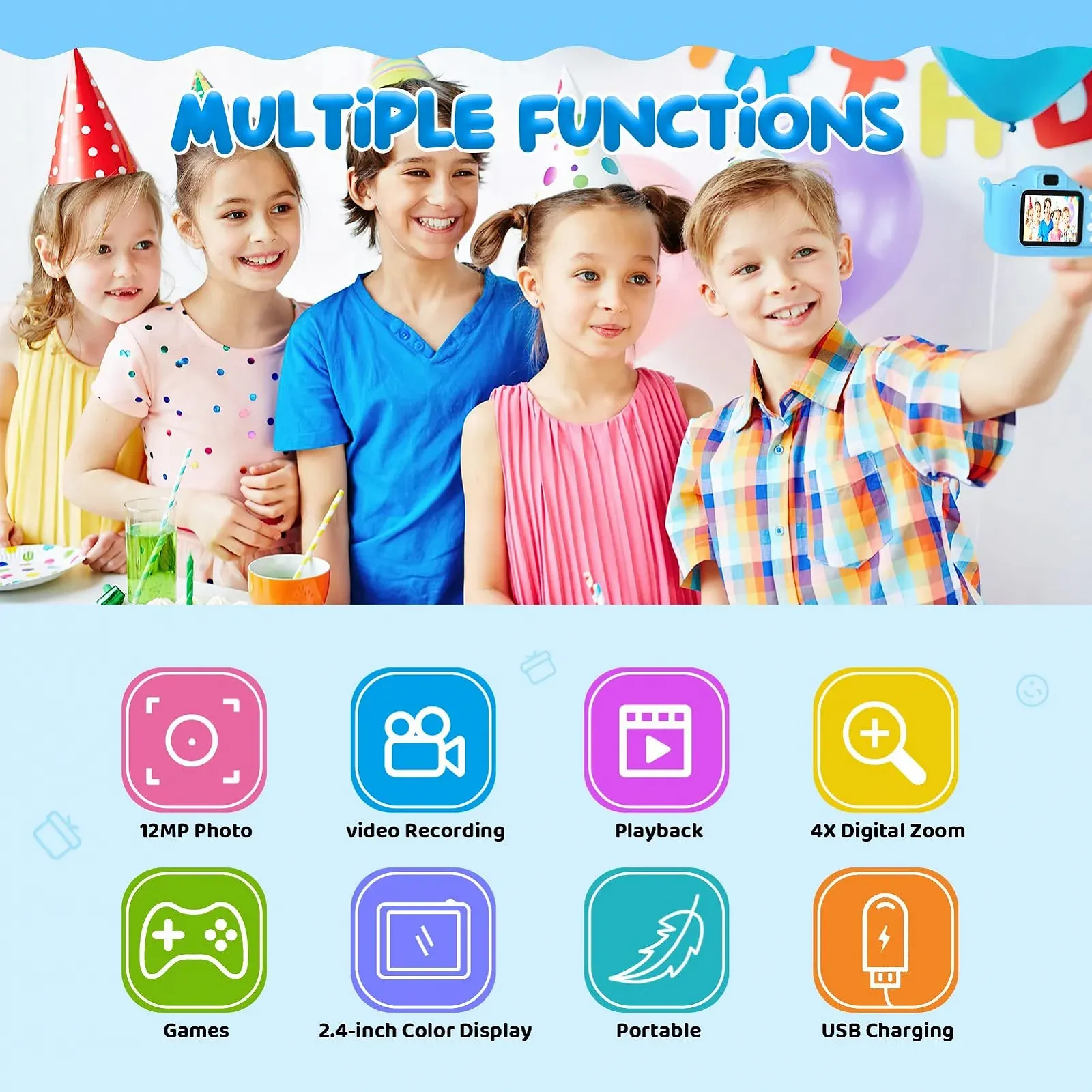 Камера 2.0 дюйми 1080P HD 20MP 2.0 дюйми 1080P HD 20MP, фото №6