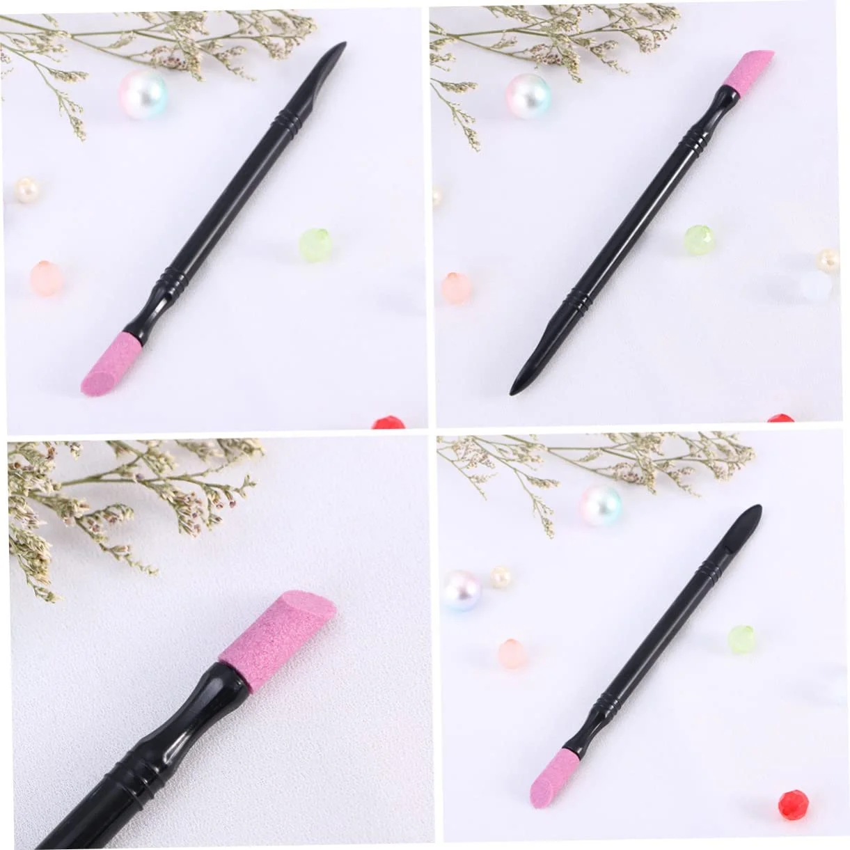 Ручка для ухода за ногтями двусторонняя PACKOVE, профессиональный инструмент для удаления кутикулы, фото №6 Ручка для ухода за ногтями двусторонняя PACKOVE, профессиональный инструмент для удаления кутикулы, фото №6