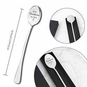 Кофейная ложка Учителю Прощальный подарок Благодарность учителю Рождественский подарок synthetic.ua - Фото 1