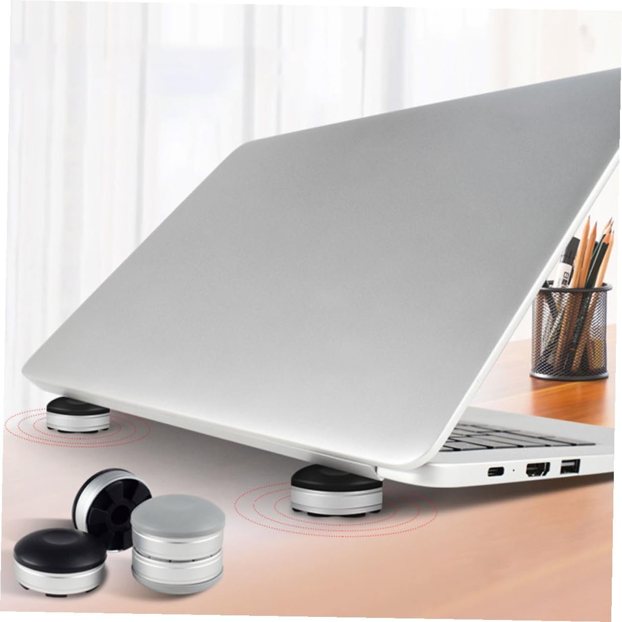 Подставка для ноутбука BESPORTBLE Регулируемая по высоте (2 шт.), фото №3