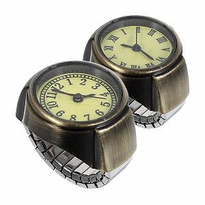 Купить Кольцо-часы Healvian Винтажный Эластичный Браслет Аналоговый Кварцевый для женщин и мужчин (2 шт.) - Фото 1 Кольцо-часы Healvian Винтажный Эластичный Браслет Аналоговый Кварцевый для женщин и мужчин (2 шт.) - Фото 1