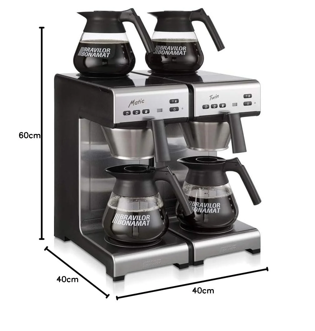 Капельная кофемашина Bonamat Matic Twin 4 кувшина 1.7 л 230 В, фото №6
