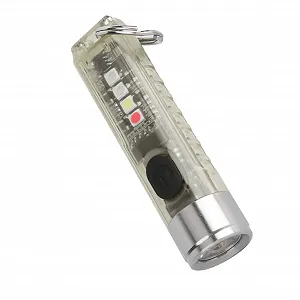 Ліхтарик HEMOTON USB акумуляторний світлодіодний маленький брелок компактний міцний USB - Фото 1