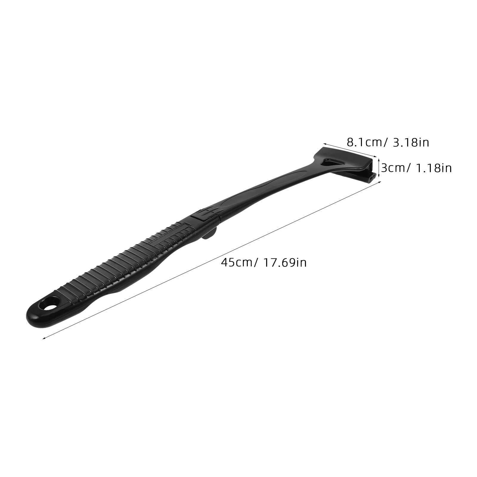 Бритва для спины и тела VICASKY Manual Body Hair Trimmer три лезвия черная, фото №9 Бритва для спины и тела VICASKY Manual Body Hair Trimmer три лезвия черная, фото №9