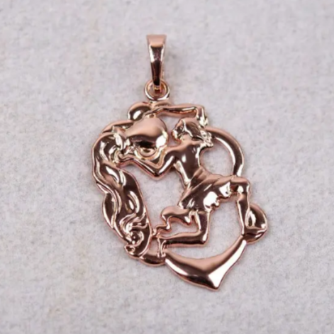 Жіноча підвіска: Водолій-знак зодіаку, фото №4