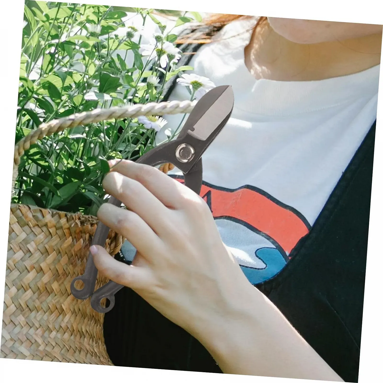 Секатор Happyyami Bypass Steel Чорний, фото №8