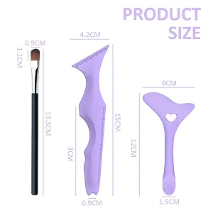 Инструмент для макияжа Eyeliner Stencil Guide Tool Cream Applicator Кисти Фиолетовый цена на synthetic.ua - Фото 1 Инструмент для макияжа Eyeliner Stencil Guide Tool Cream Applicator Кисти Фиолетовый synthetic.ua - Фото 1