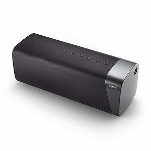 Портативна колонка Philips Bluetooth S7505/00 с функцією Power Bank (Bluetooth 5.0, водонепроникний IPX7, стереосопряження, 20 годин відтворення, 3.75 дюймовий широкосмуговий драйвер) сірий synthetic.ua - Фото 1