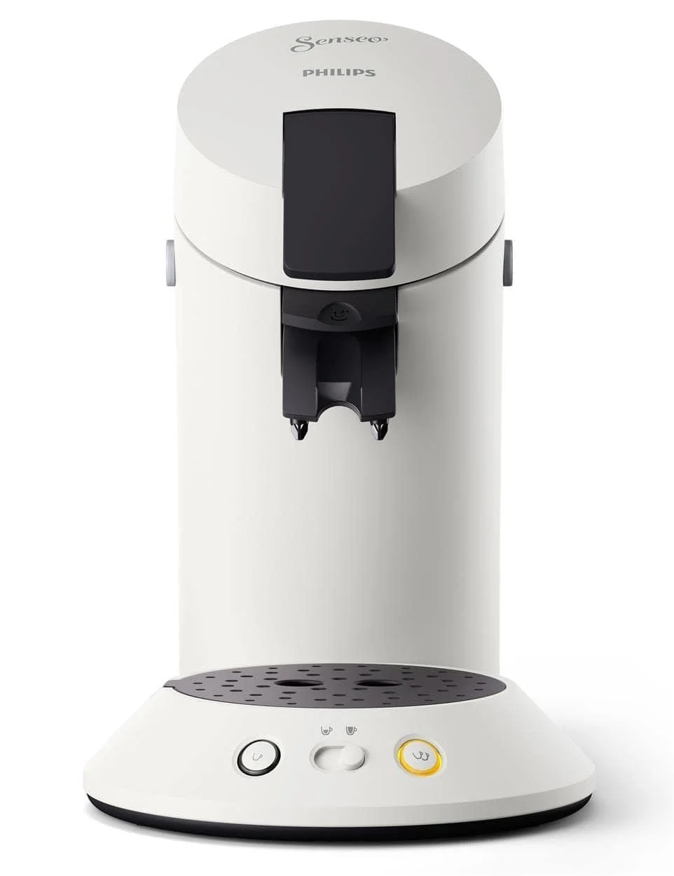 Кофемашина Philips Domestic Appliances Senseo Original Plus CSA210/10, выбор крепости кофе, технология Coffee Boost, переработанный пластик, белая, фото №2 Кофемашина Philips Domestic Appliances Senseo Original Plus CSA210/10, выбор крепости кофе, технология Coffee Boost, переработанный пластик, белая, фото №2