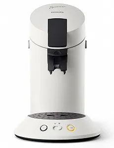 Кофемашина Philips Domestic Appliances Senseo Original Plus CSA210/10, выбор крепости кофе, технология Coffee Boost, переработанный пластик, белая synthetic.ua - Фото 1