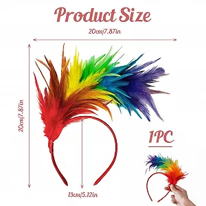 Обруч-федор Элегантный Разноцветный synthetic.ua - Фото 1