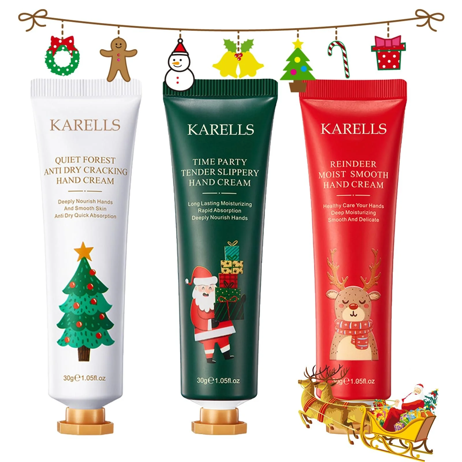 Набор кремов для рук Мини-набор кремов для рук из 3 штук Крем для ухода за руками для очень сухой потрескавшейся кожи, фото №1 Набор кремов для рук Мини-набор кремов для рук из 3 штук Крем для ухода за руками для очень сухой потрескавшейся кожи, фото №1