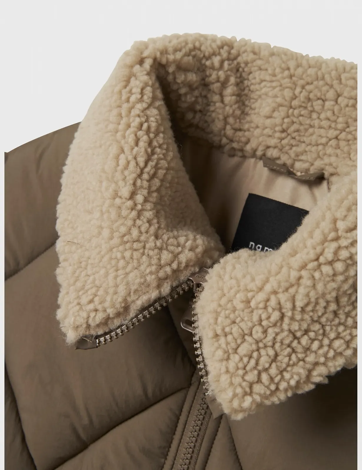 Куртка пухова NAME IT Nkfmelbourne Puffer Jacket2 для дівчат, фото №3