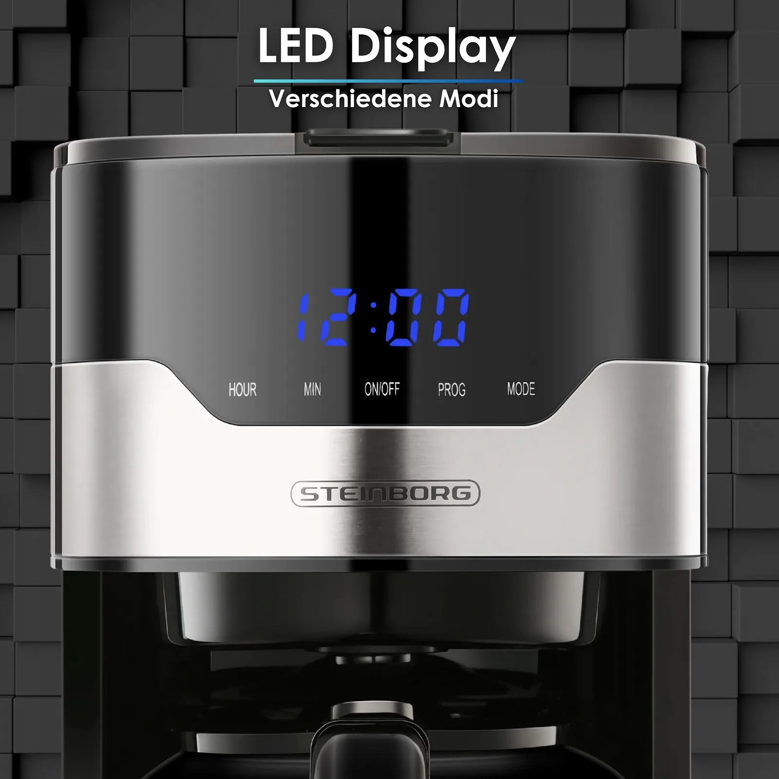 Фильтр-кофеварка Steinborg 900 Вт 1.5 л, фото №6