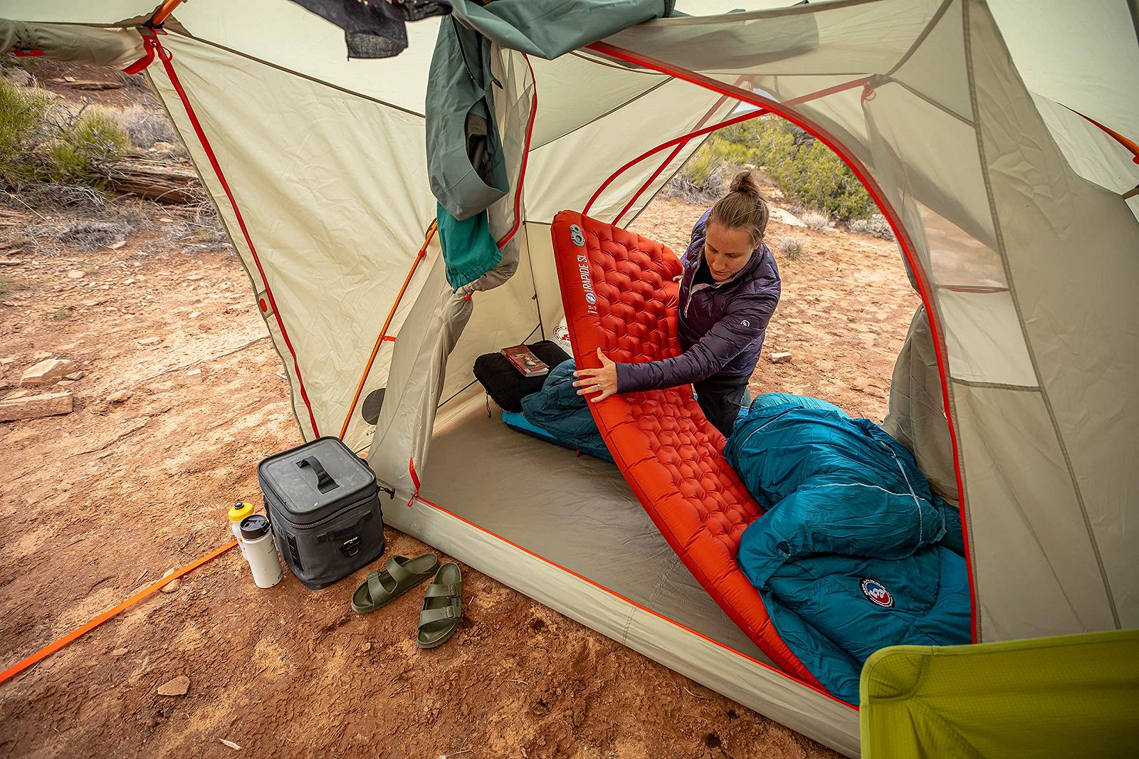 Коврик BIG AGNES Rapide SL Insulated Оранжевый Petite (20 x 66), фото №3