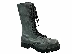 Чоботи Alpha Rangers 14-Hole Boat Festival Army Gothic шкіряні зі сталевим носком - Фото 1