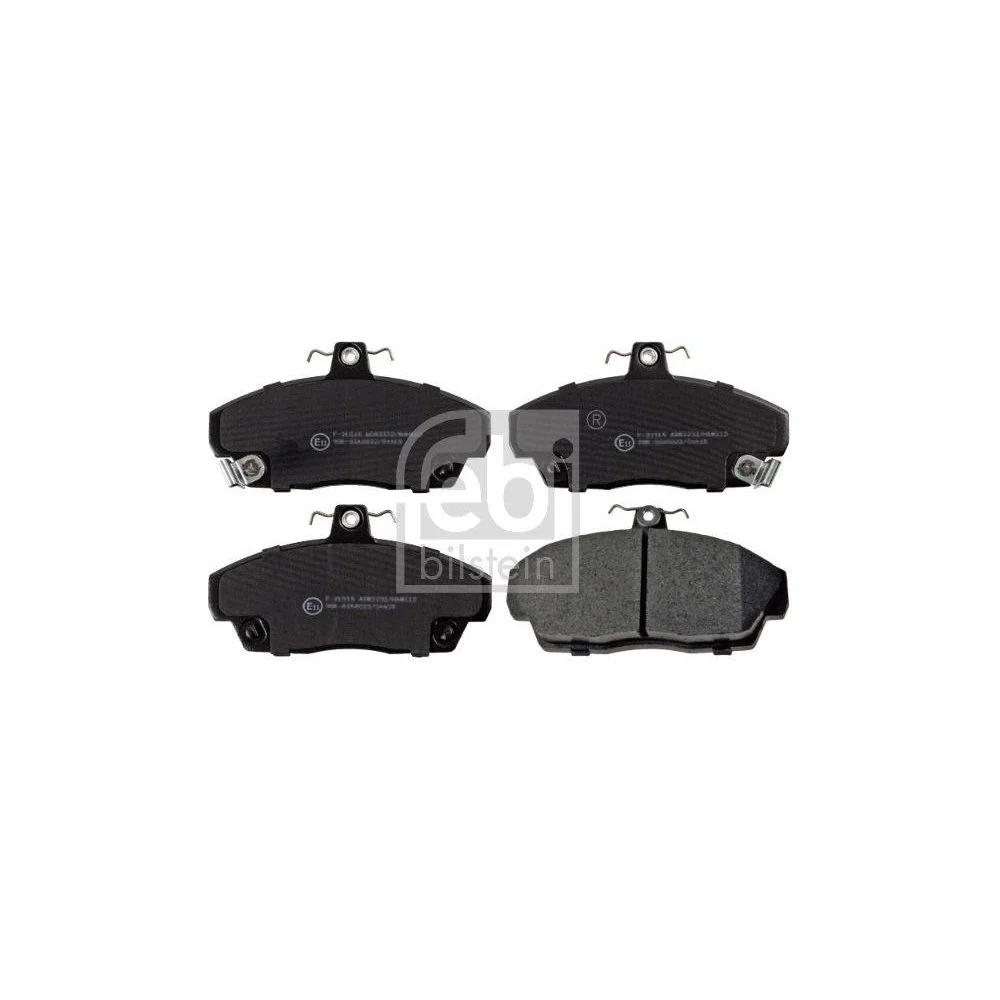 Комплект гальмівних колодок, дискове гальмо FEBI BILSTEIN 16114 для HONDA ROVER TATA, фото №2 Комплект гальмівних колодок, дискове гальмо FEBI BILSTEIN 16114 для HONDA ROVER TATA, фото №2