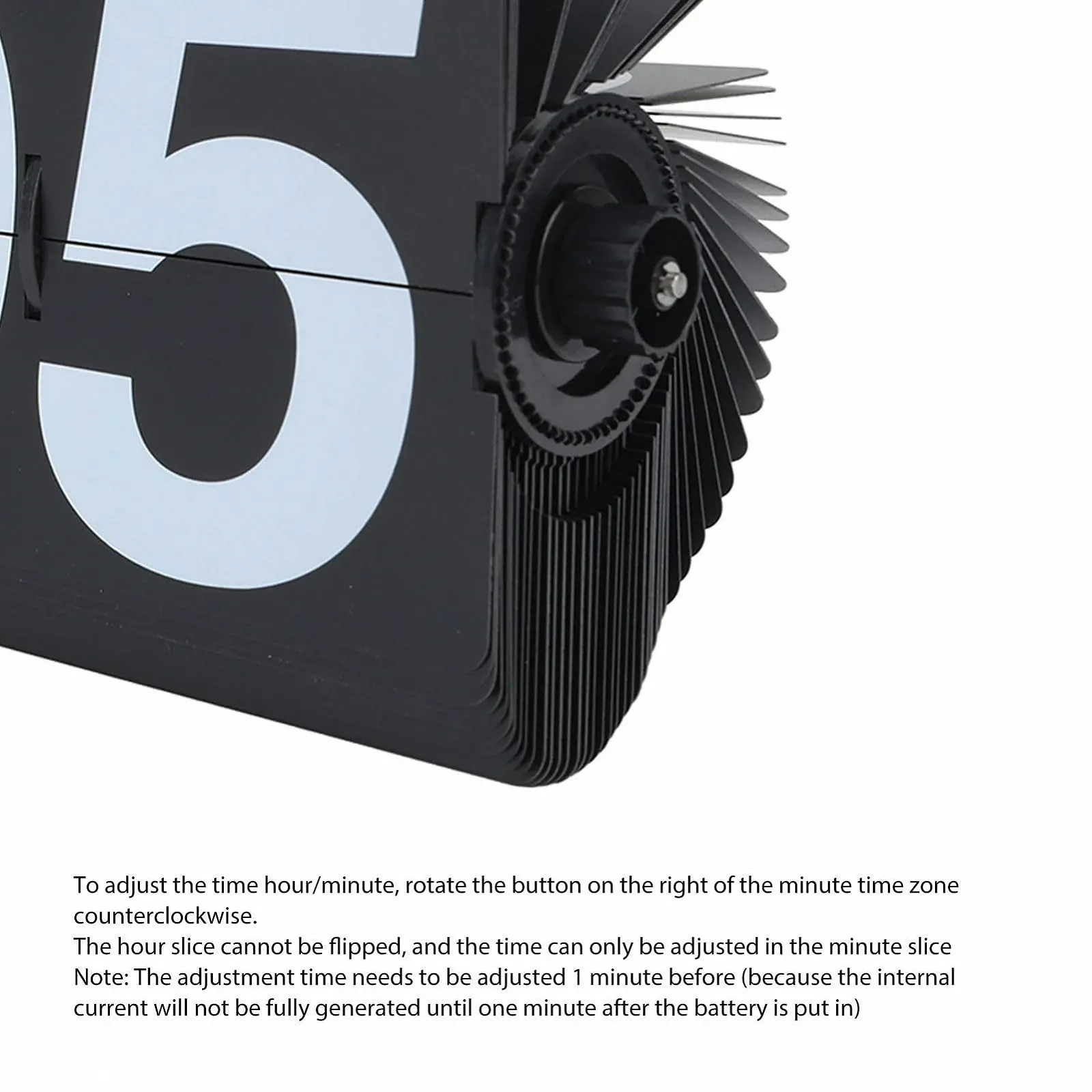 Ретро Годинник PODSJD Перекидний, Edelstahl und PVC, Великі Цифри, Тип 3, фото №4