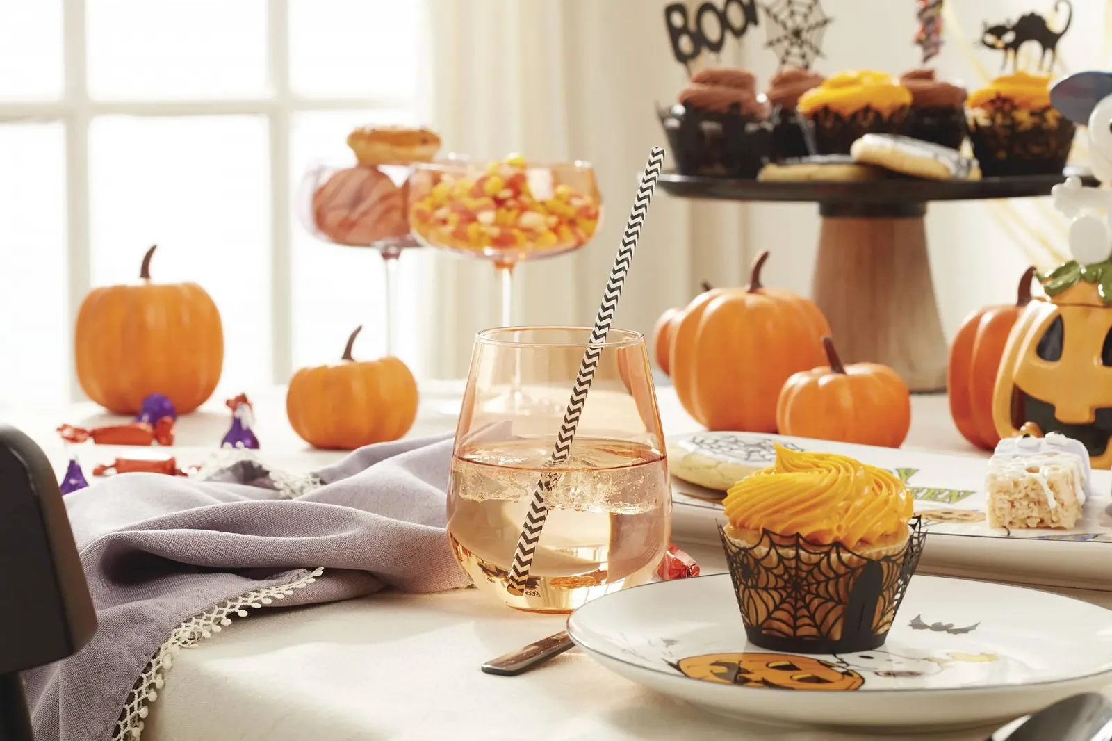 Піднос для закусок Lenox The Great Pumpkin 35,5 см, Хелловін, фото №4