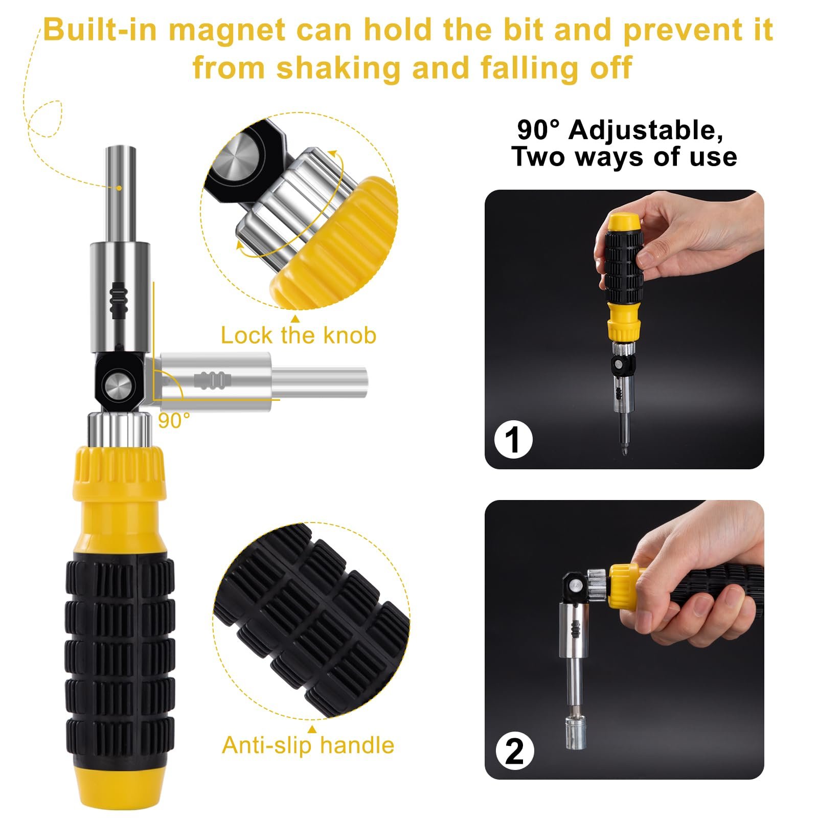 Набор отверток Ratchet Set 41 in 1 Multibit Ideal for Household and Electronic Repairs, фото №5 Набор отверток Ratchet Set 41 in 1 Multibit Ideal for Household and Electronic Repairs, фото №5