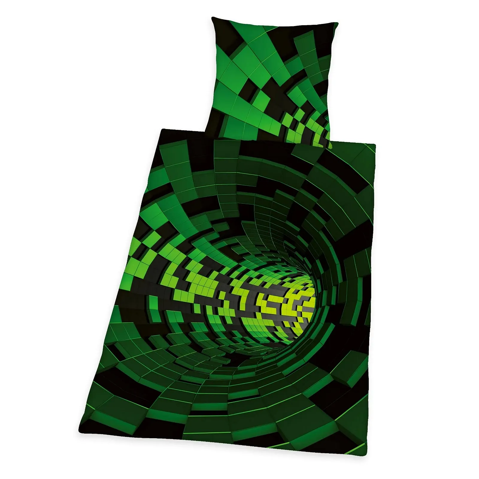 Комплект детского постельного белья Herding 3D Effect наволочка 80 x 80 см пододеяльник 135 x 200 см на молнии 100% хлопок/Renforcé, фото №1