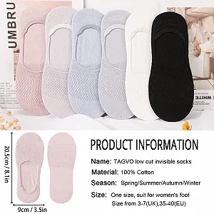 Шкарпетки TAGVO Invisible, 6 пар synthetic.ua - Фото 1