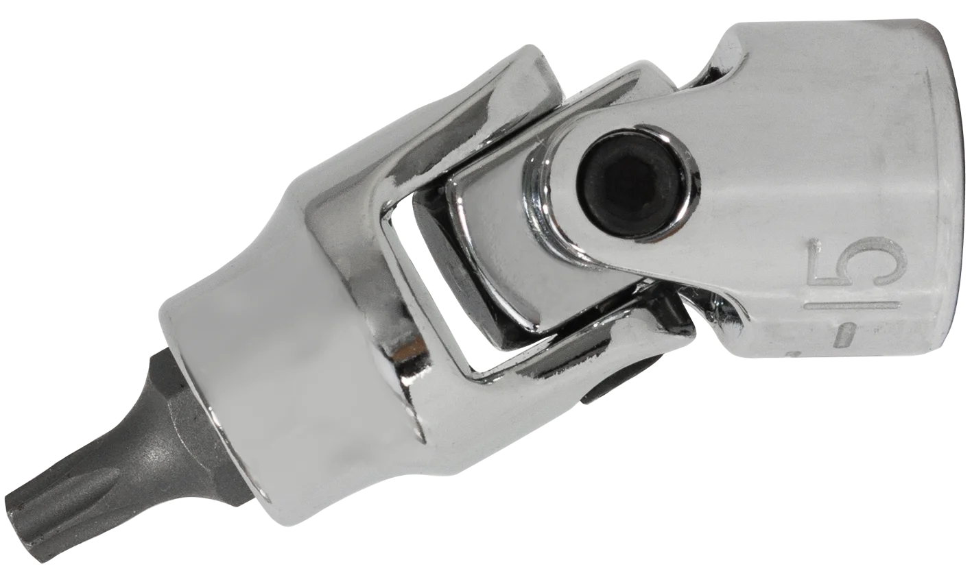 Головка-бита SW-Stahl, 1/4", T-профиль, T15, с шарниром, фото №1