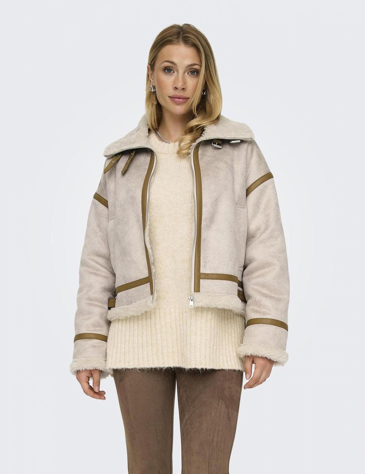 Куртка ONLY Жіноча Onlylva Bonded High Neck OTW, фото №3