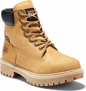 Ботинки Timberland Pro Direct-Attach 6" со стальным подноском, черные, размер 7 UK synthetic.ua - Фото 1