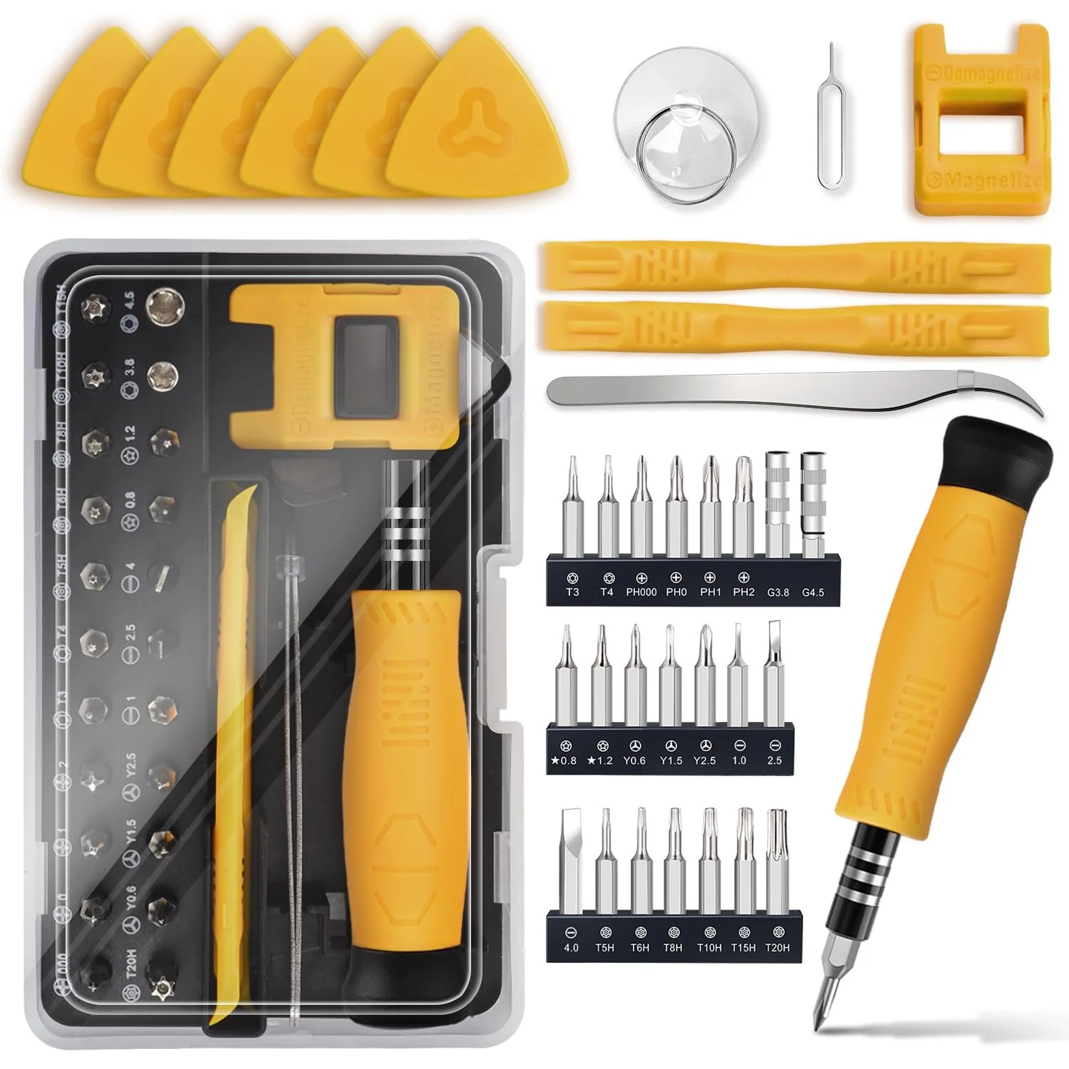 Набір прецизійних викруток Bluvizo 35 предметів, фото №1