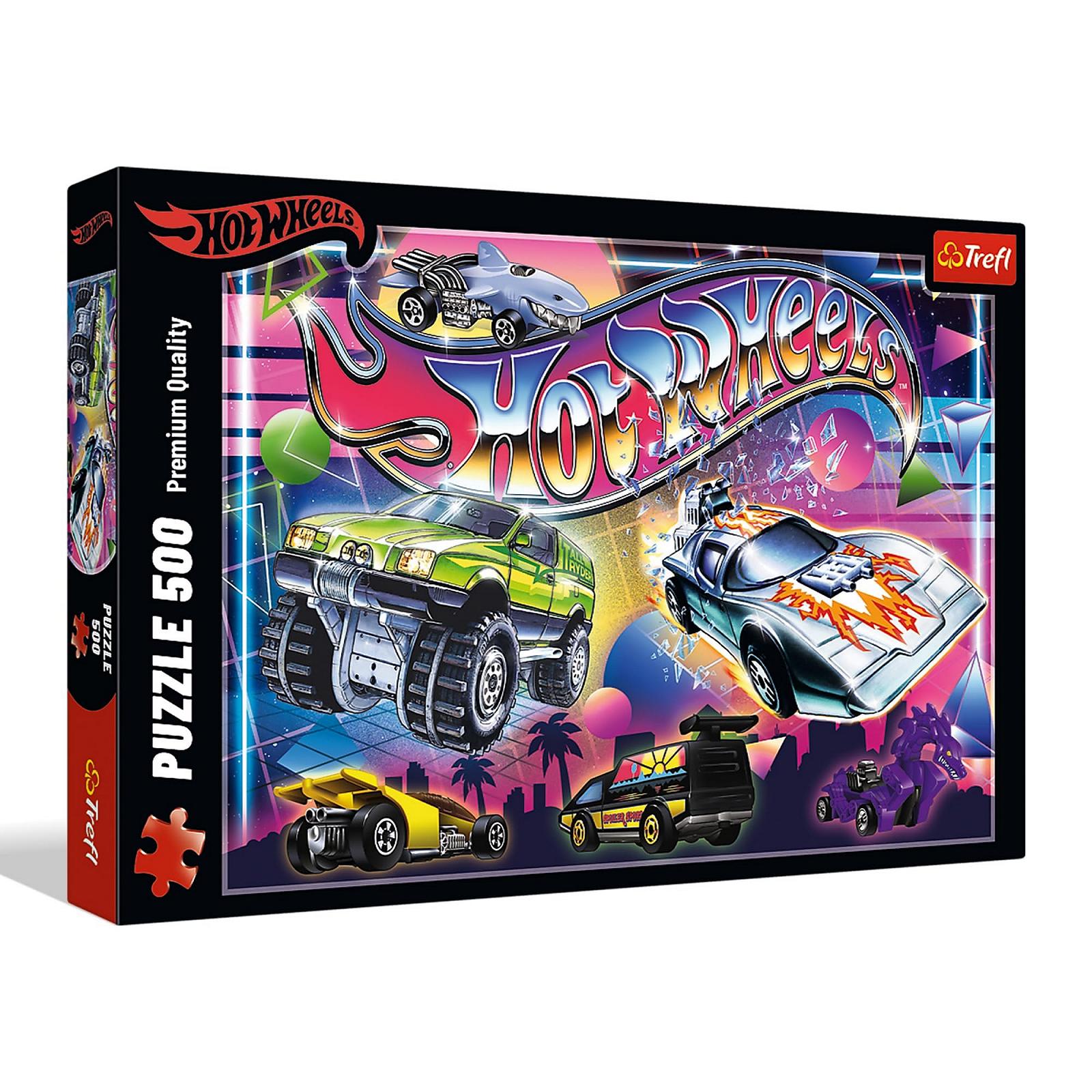 Пазл Trefl Hot Wheels The 1980s 500 деталей, фото №1