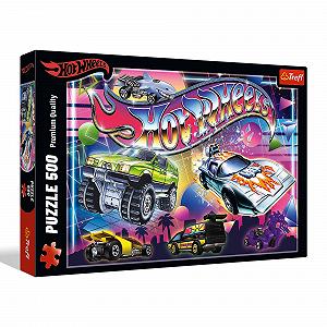 Пазл Trefl Hot Wheels The 1980s 500 деталей - Фото 1