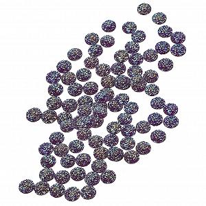 Стразы Healeved с плоской обратной стороной, 300 шт., блестящие украшения для DIY, круглые аксессуары из высококачественной смолы для творческих проектов и нейл-арта synthetic.ua - Фото 1