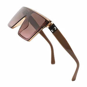 Солнцезащитные очки FEISEDY Квадратные Большие для мужчин и женщин XXL B4021 - Фото 1