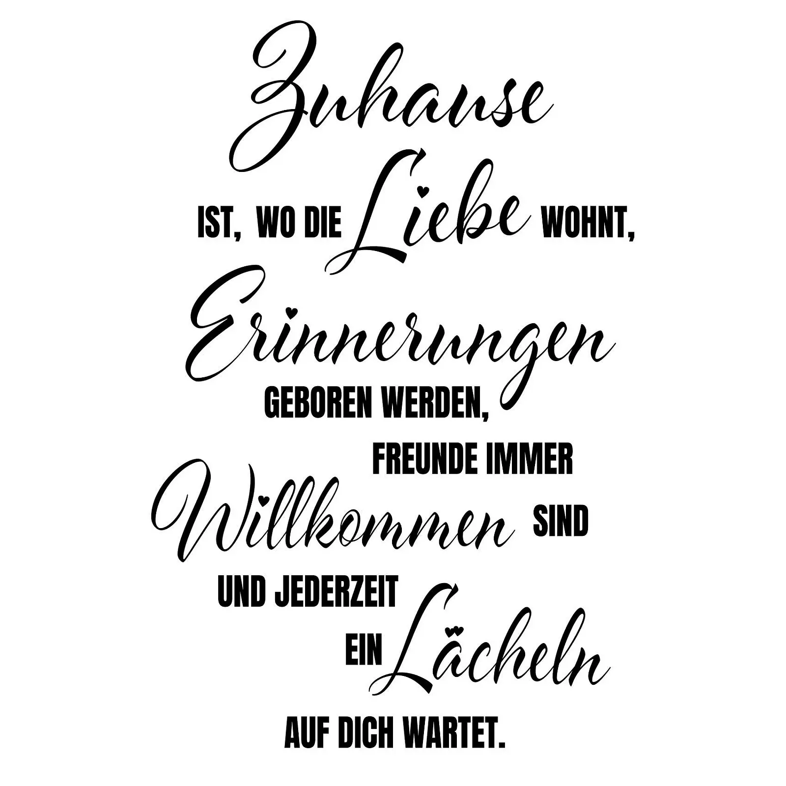 Наклейка на стіну Цитати та вислови YX024 Чорний, фото №1 Наклейка на стіну Цитати та вислови YX024 Чорний, фото №1