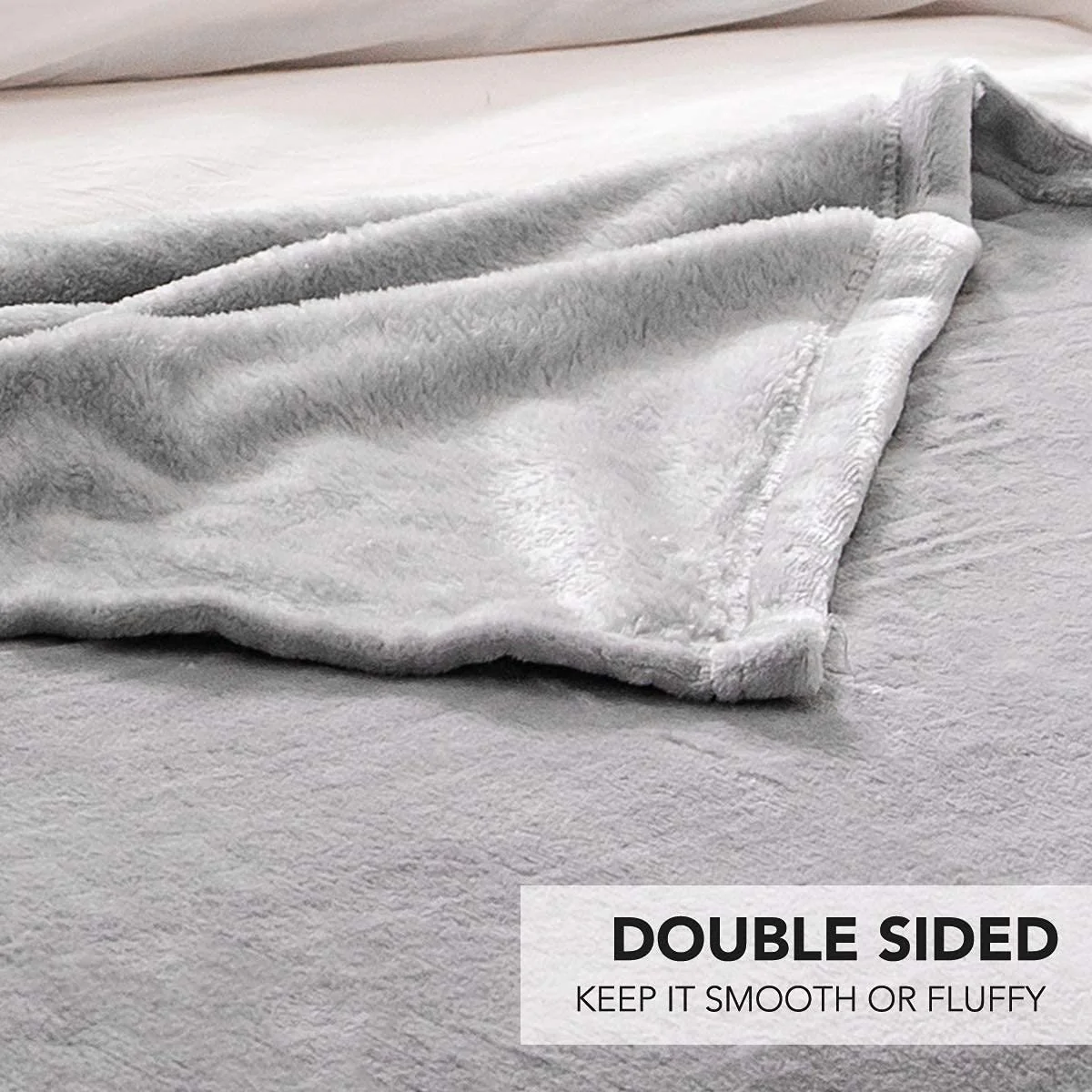 Плед KEPLIN Фланель Великий 130 x 150 см М'який Пухнастий Теплий, фото №3