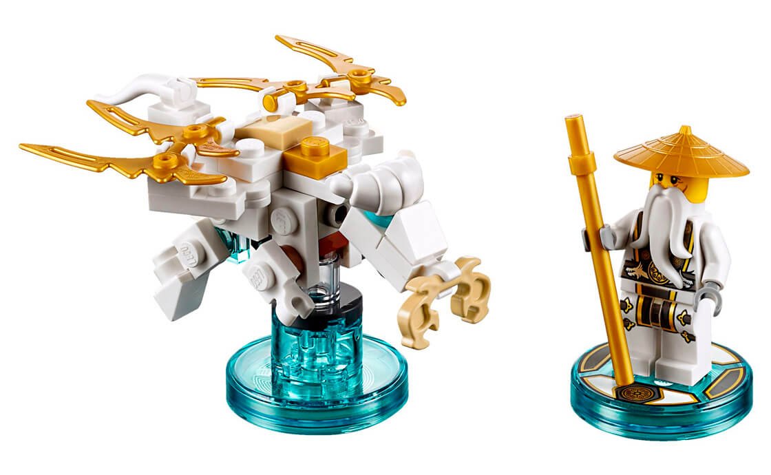 Конструктор Лего LEGO Dimensions Фан-пак: Сэнсей Ву 71234, фото №3 Конструктор Лего LEGO Dimensions Фан-пак: Сэнсей Ву 71234, фото №3