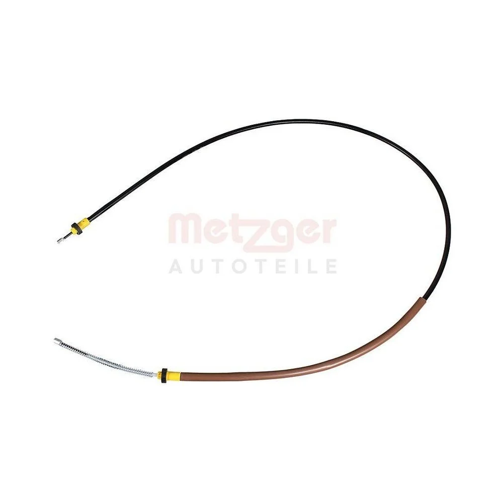 Трос стоянкового гальма Metzger 17.9028 для DACIA задній лівий, фото №1
