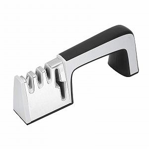 Точилка для ножів та ножиць 4 в 1 нержавіюча сталь - Фото 1