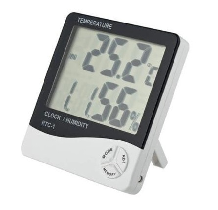 Термогигрометр цифровой Termo Ho HTC-1 влагомер термометр, фото №5