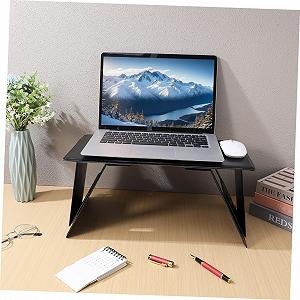 Розкладний столик для ноутбука з матеріалу високої щільності, регульований з багатьма кутами, міцний портативний synthetic.ua - Фото 1