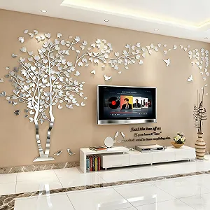 Наклейка на стіну 3D Tree DIY Wall Tattoo Tree Sticker synthetic.ua - Фото 1