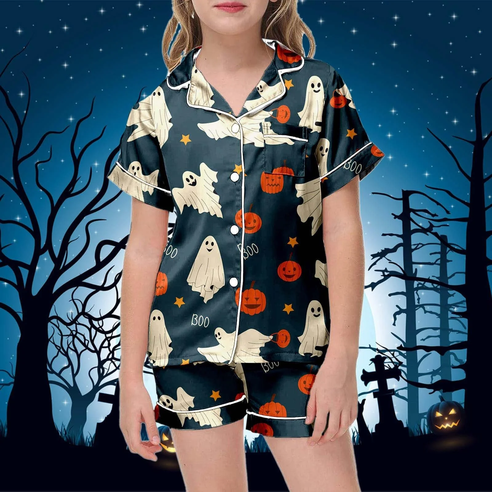 Комплект піжам BMKKTOP Halloween для хлопчиків, фото №2