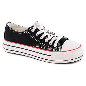 Кеди PAYMA Текстильні для жінок і чоловіків Hi-Top Low Top Low High Прості та платформа Підошва гумова synthetic.ua - Фото 1