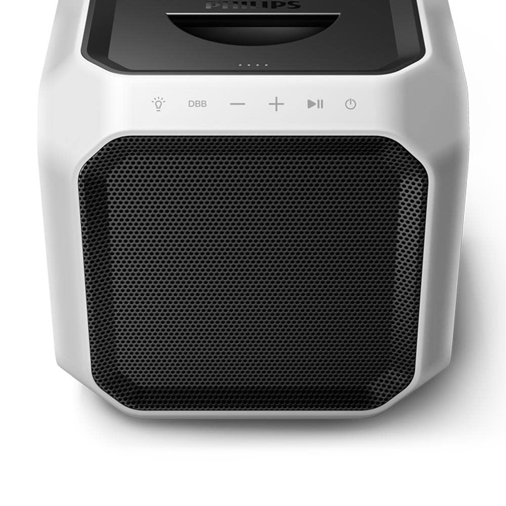 Колонка Philips TAX7207/10 Bluetooth Party 12 Годин Відтворення 360° Світлове шоу Акумулятор Чорний, фото №2