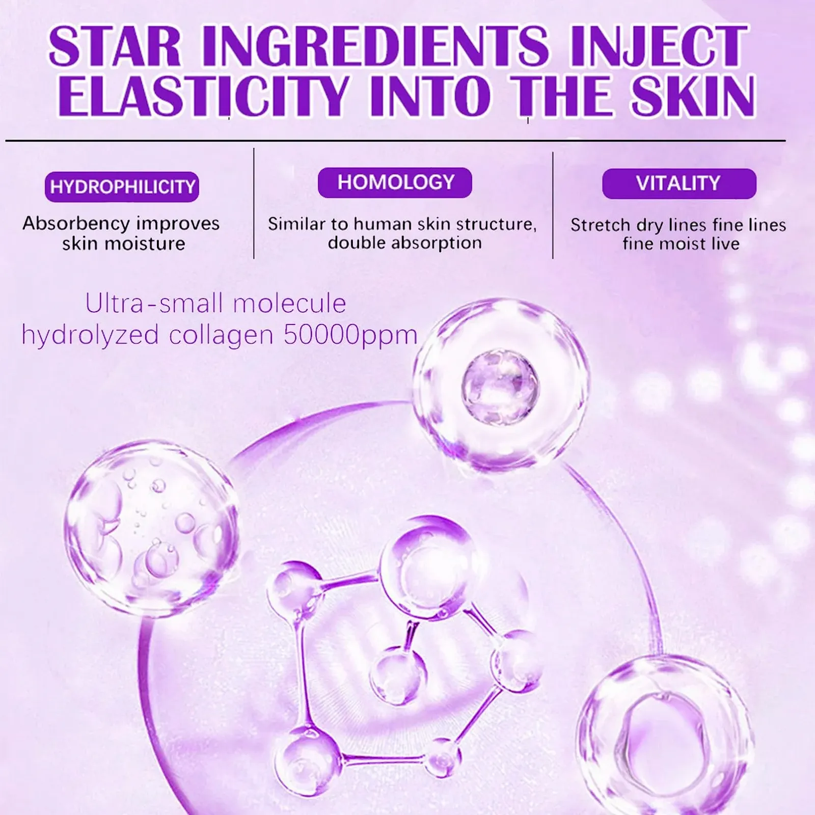 Маска Колагенова Organic Anti-Wrinkle Lifting для обличчя, фото №3