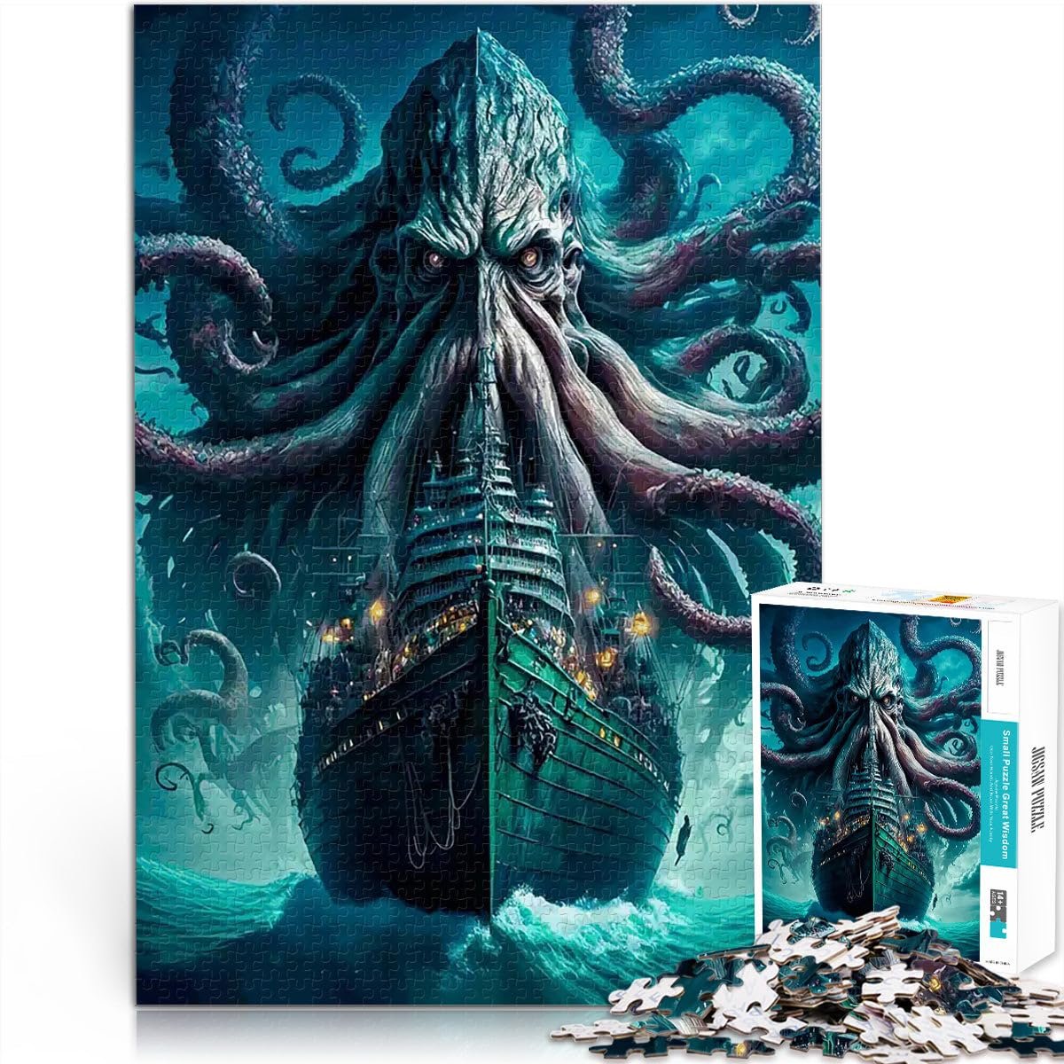 Пазл The Call of Cthulhu 1000 елементів 52 x 38 см, фото №1