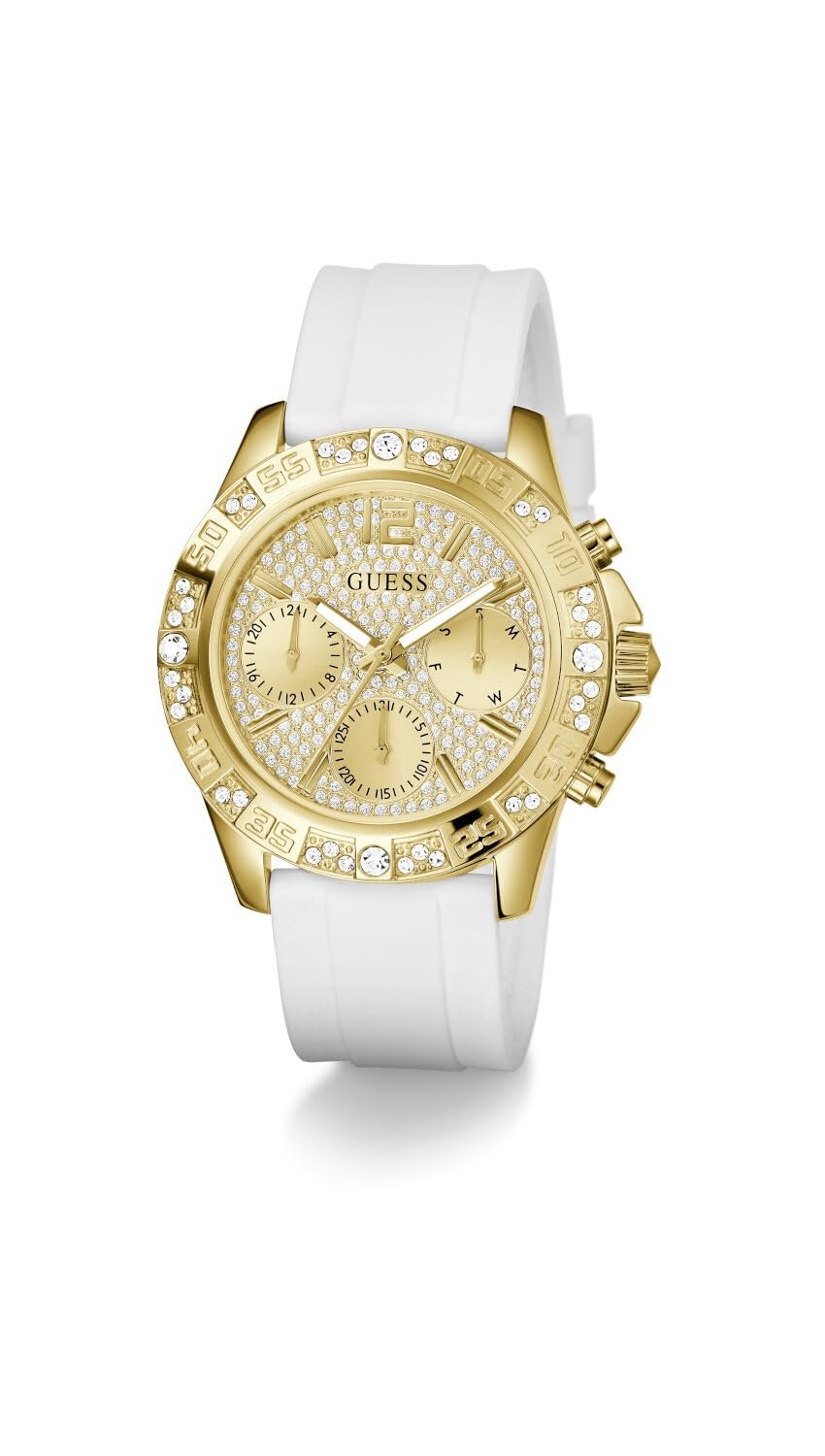 Женские часы GUESS Majesty GW0772L3 Силиконовый ремешок, фото №8
