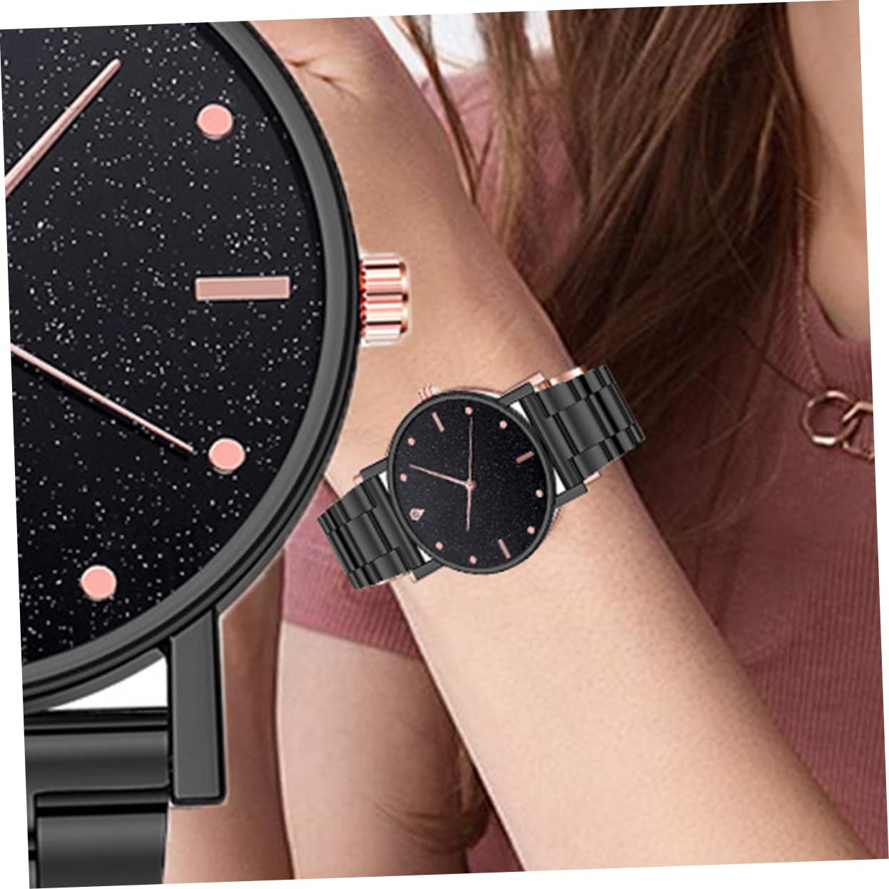 Цифровий наручний годинник LIFKOME для жінок, нержавіюча сталь, фото №8 Цифровий наручний годинник LIFKOME для жінок, нержавіюча сталь, фото №8