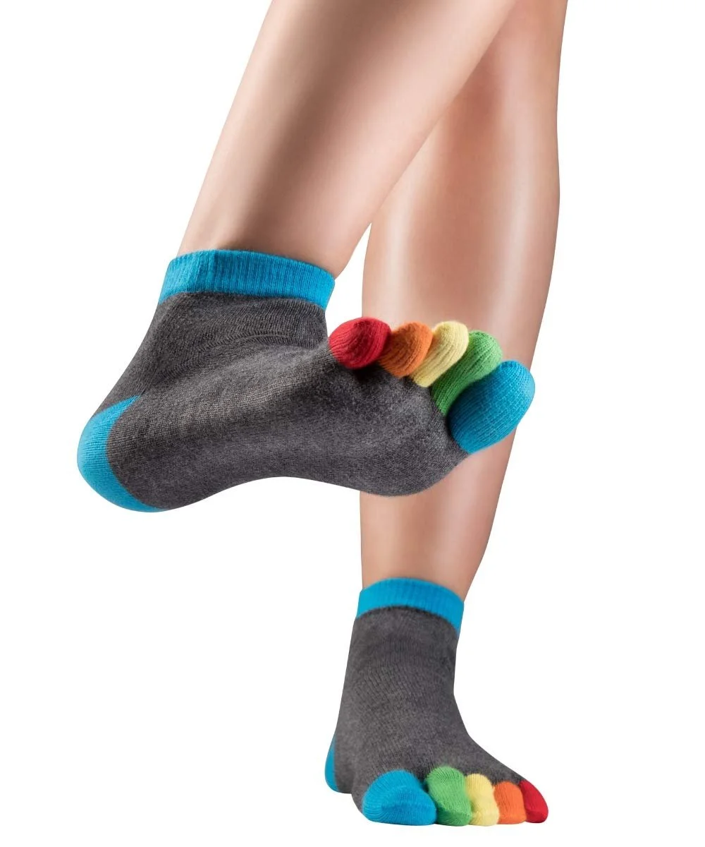 Шкарпетки з пальцями Knitido Rainbows Short з кольоровими пальцями, фото №3 Шкарпетки з пальцями Knitido Rainbows Short з кольоровими пальцями, фото №3